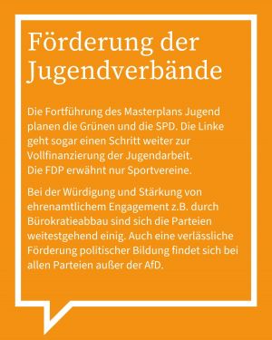 Abgebildet ist der Text aus dem Abschnitt Förderung
